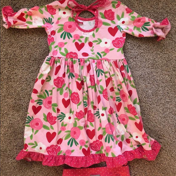 Eleanor Rose Dress And Bennys Set Size 8/10 - Picture 4 of 6
